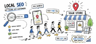 Local SEO Service in Jodhpur helping businesses improve Google rankings, Google Business Profile visibility and local search traffic