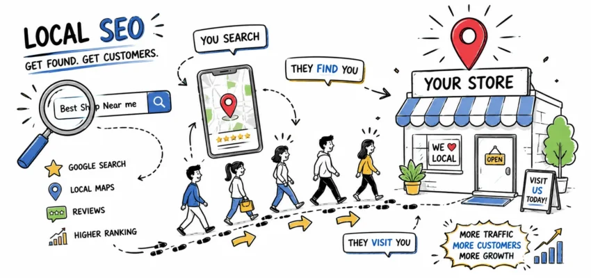 Local SEO Service in Jodhpur helping businesses improve Google rankings, Google Business Profile visibility and local search traffic